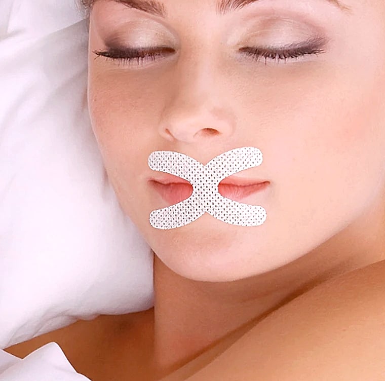 30-Pack X-Shape Mouth Tape Sleep Strips Anti-Snoring — feature highlights