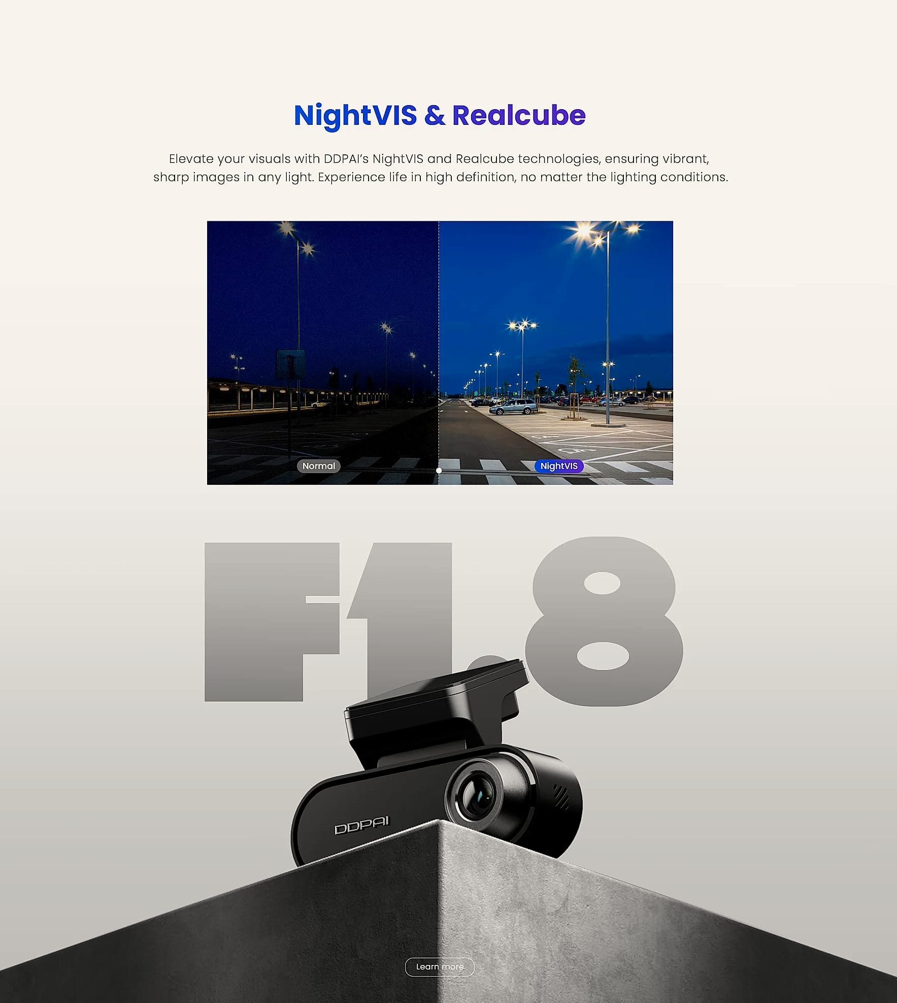DDPAI N5 Dual 4K Dash Cam with Front and Rear Recording — side view
