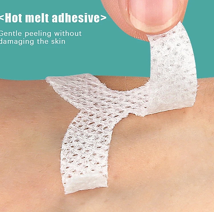30-Pack X-Shape Mouth Tape Sleep Strips Anti-Snoring — assembled view