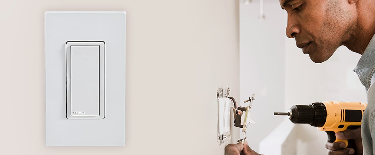 Leviton Decora Smart Z-Wave 800 Series Switch ZW15S-1RW — interior detail