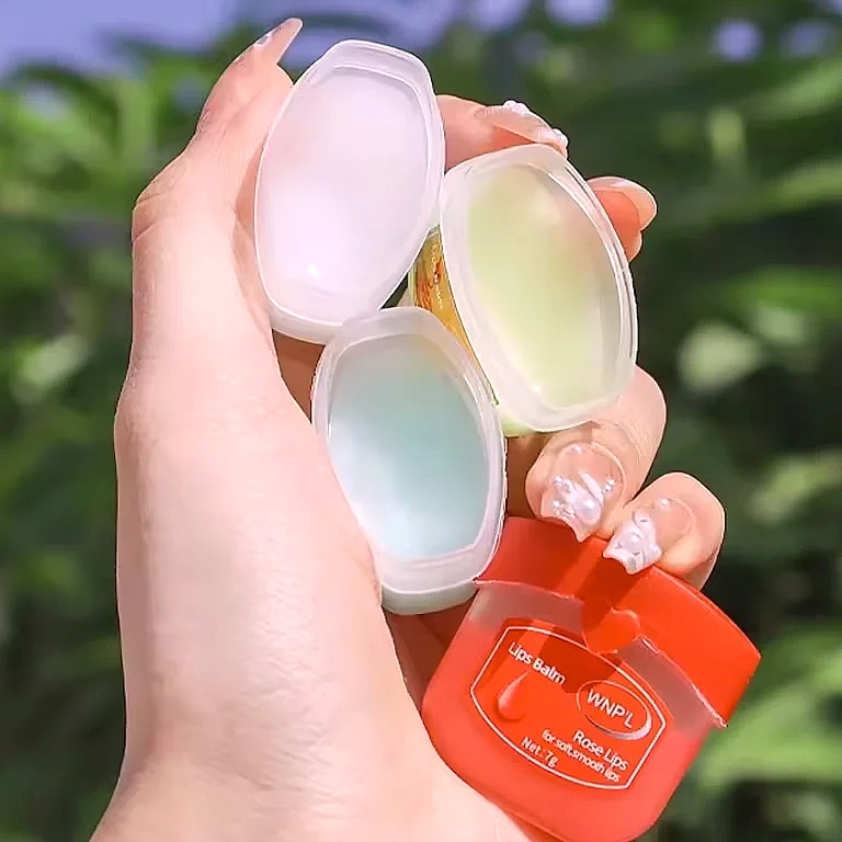 Fruit Series Lip Balm Set, 4/6/8 Pack Moisturizing Lip Care — side view