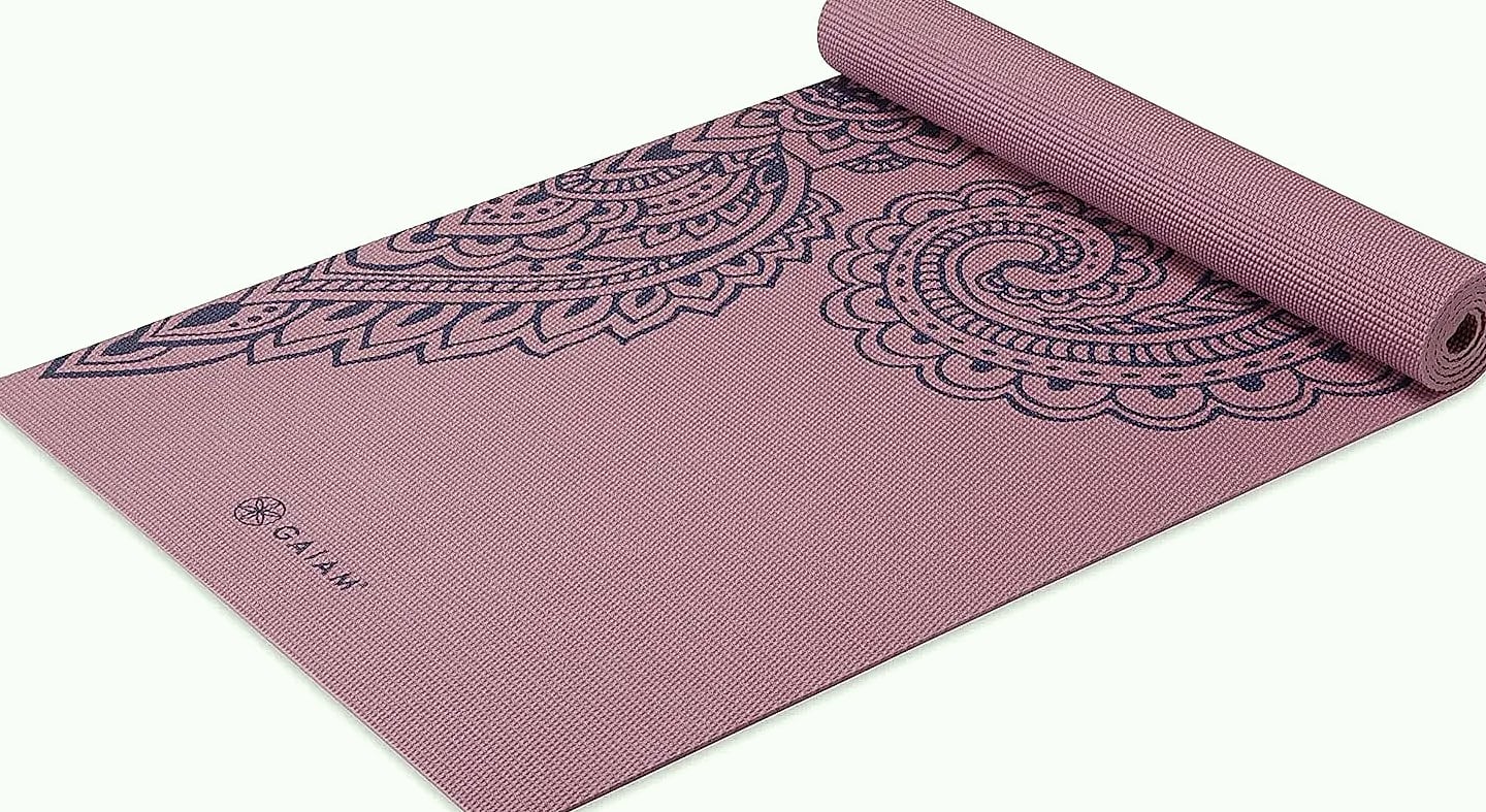 5mm Thick Non-Slip Yoga Mat, 68" x 24" Lightweight — package contents