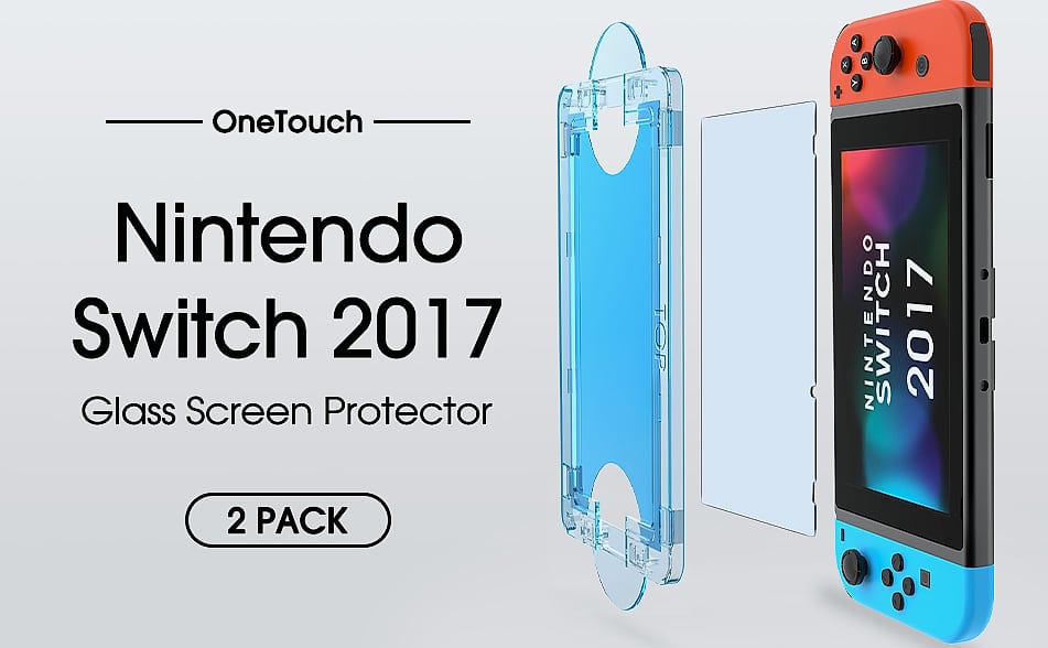 amFilm OneTouch Screen Protector for Nintendo Switch 2 — interior detail