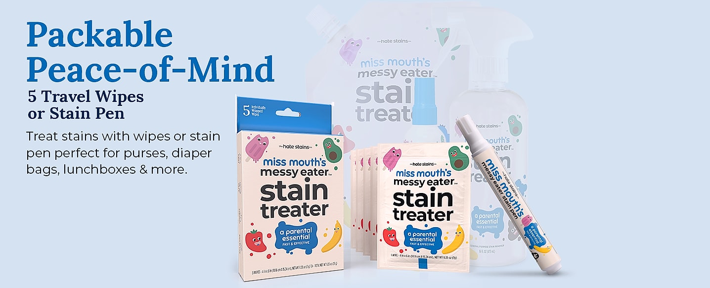 Miss Mouth's Messy Eater Stain Treater Spray 4oz — package contents
