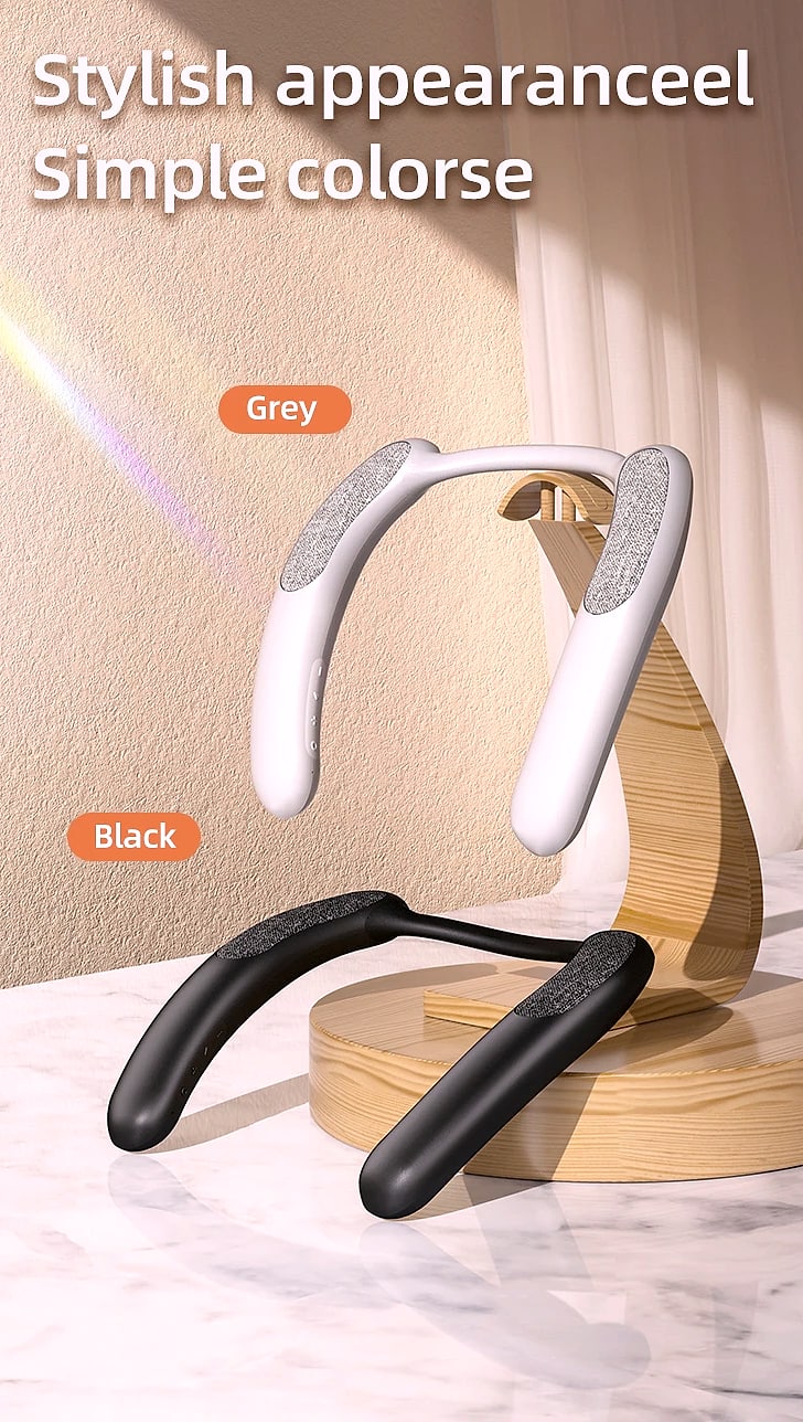 Rockmia EBS-910 Wearable Neckband Speaker Bluetooth 5.3 — feature highlights
