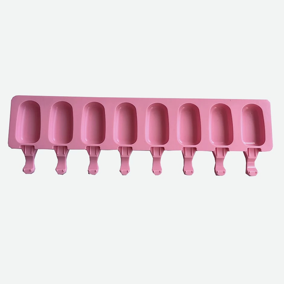8-Hole Silicone Popsicle Mold for Homemade Ice Cream and — feature highlights
