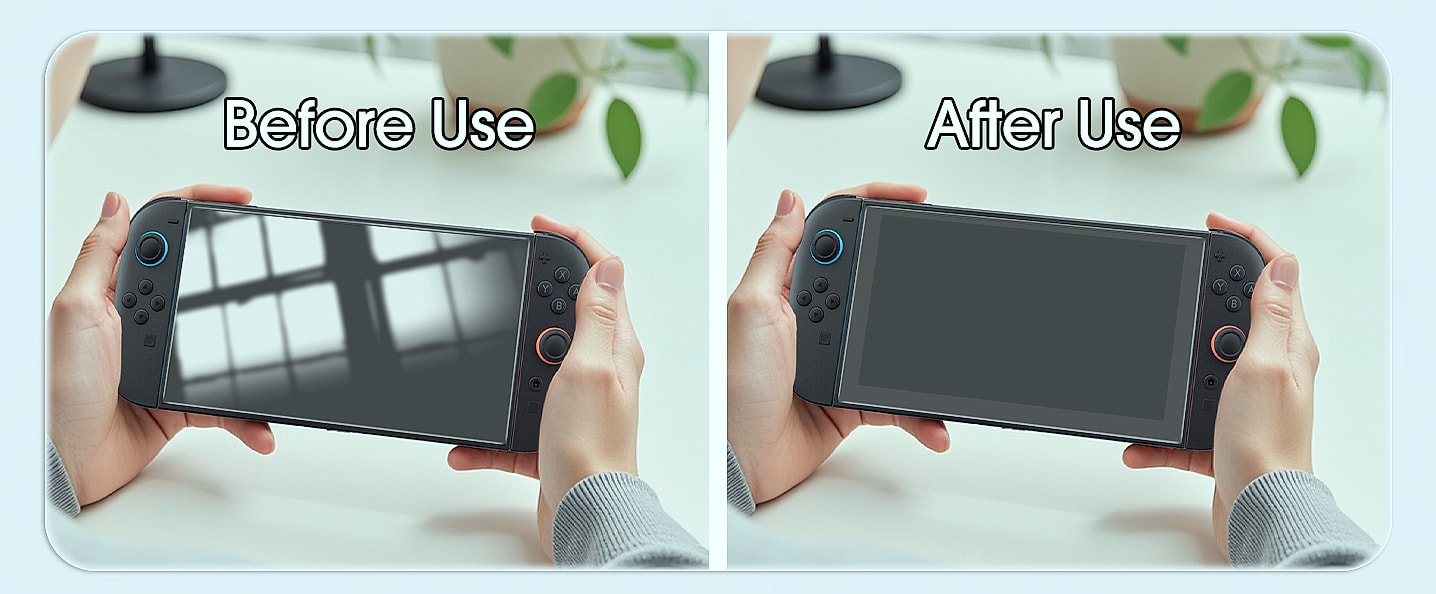 amFilm OneTouch Screen Protector for Nintendo Switch 2 — feature highlights