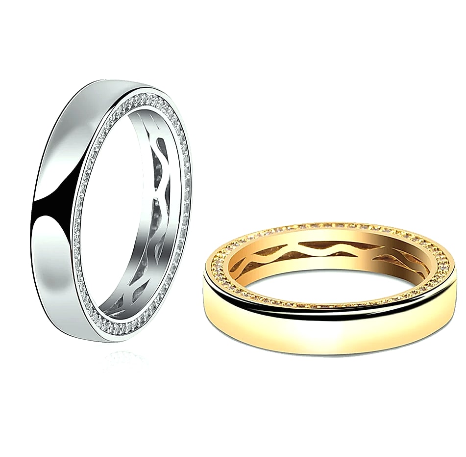 TOPGRILLZ Couple Rings 4mm/6mm 925 Sterling Silver — build progress