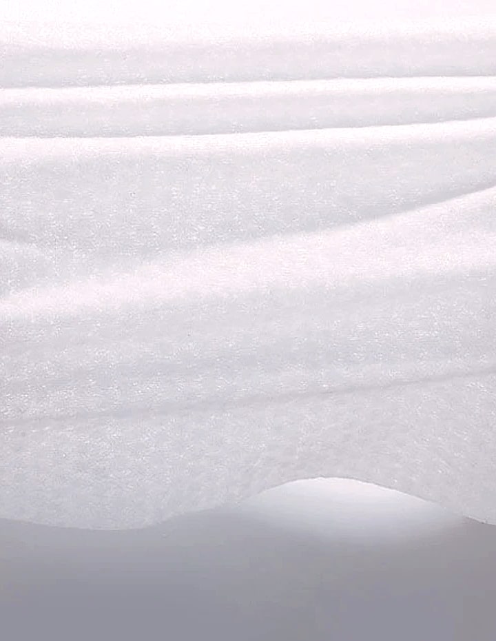 100-Piece Pearl Cotton Face Towels Disposable Makeup Remover — interior detail
