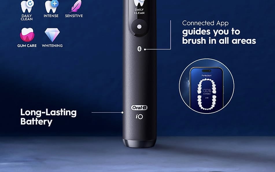 Oral-B iO Series 7 Rechargeable Electric Toothbrush with — assembled view