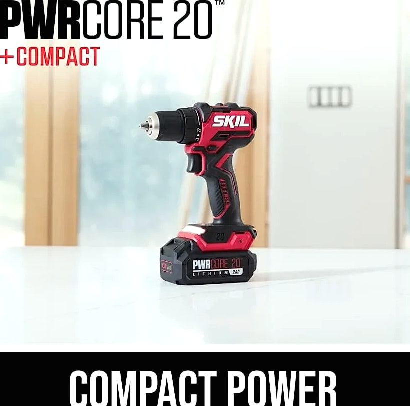 Kankeirr PWR CORE 20 Brushless Drill and Impact Driver Kit — assembled view