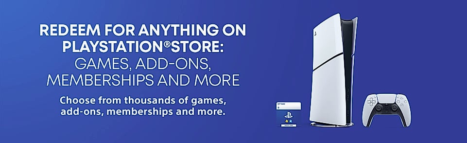 PlayStation Store $10 Gift Card Digital Code — assembled view