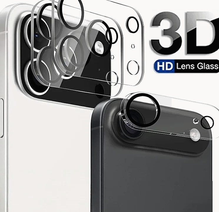 BAPPSUS Tempered Glass Camera Lens Protector for iPhone — package contents