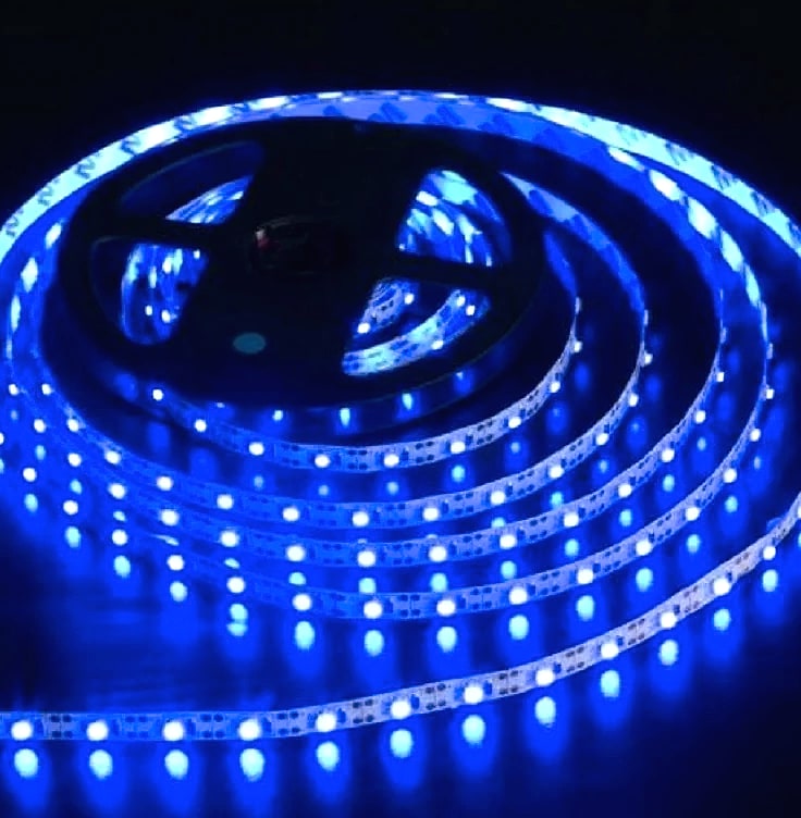 WIXOLighting 5M USB LED Strip Light 5V 3528 SMD — assembled view