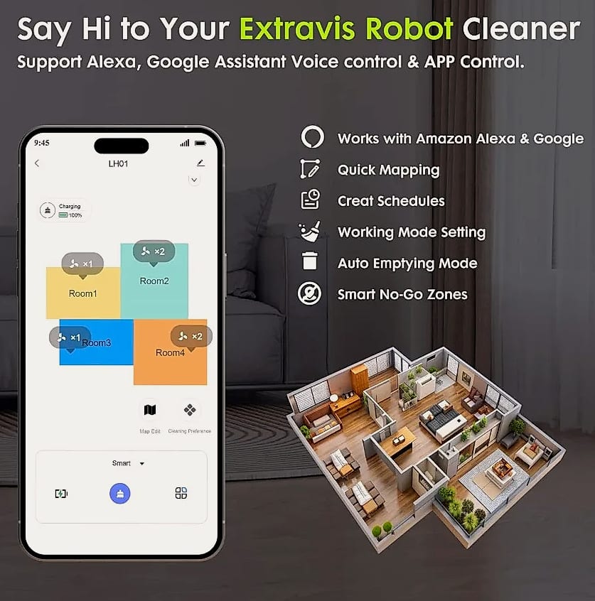 SHXI Robot Vacuum and Mop V5 with Tangle Cutter for Pet Hair — build progress