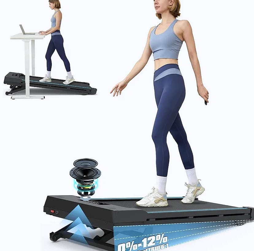 WalkingPad 9-Level Auto Incline Treadmill, 450 lbs Capacity — package contents