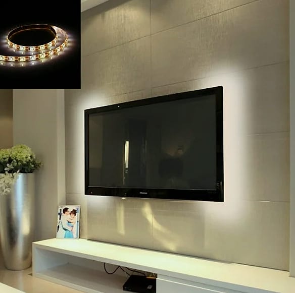 WIXOLighting 5M USB LED Strip Light 5V 3528 SMD — build progress