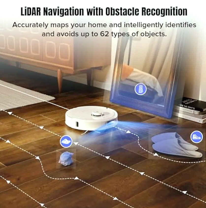 Qrevo MaxV Robot Vacuum and Mop with FlexiArm Design — feature highlights