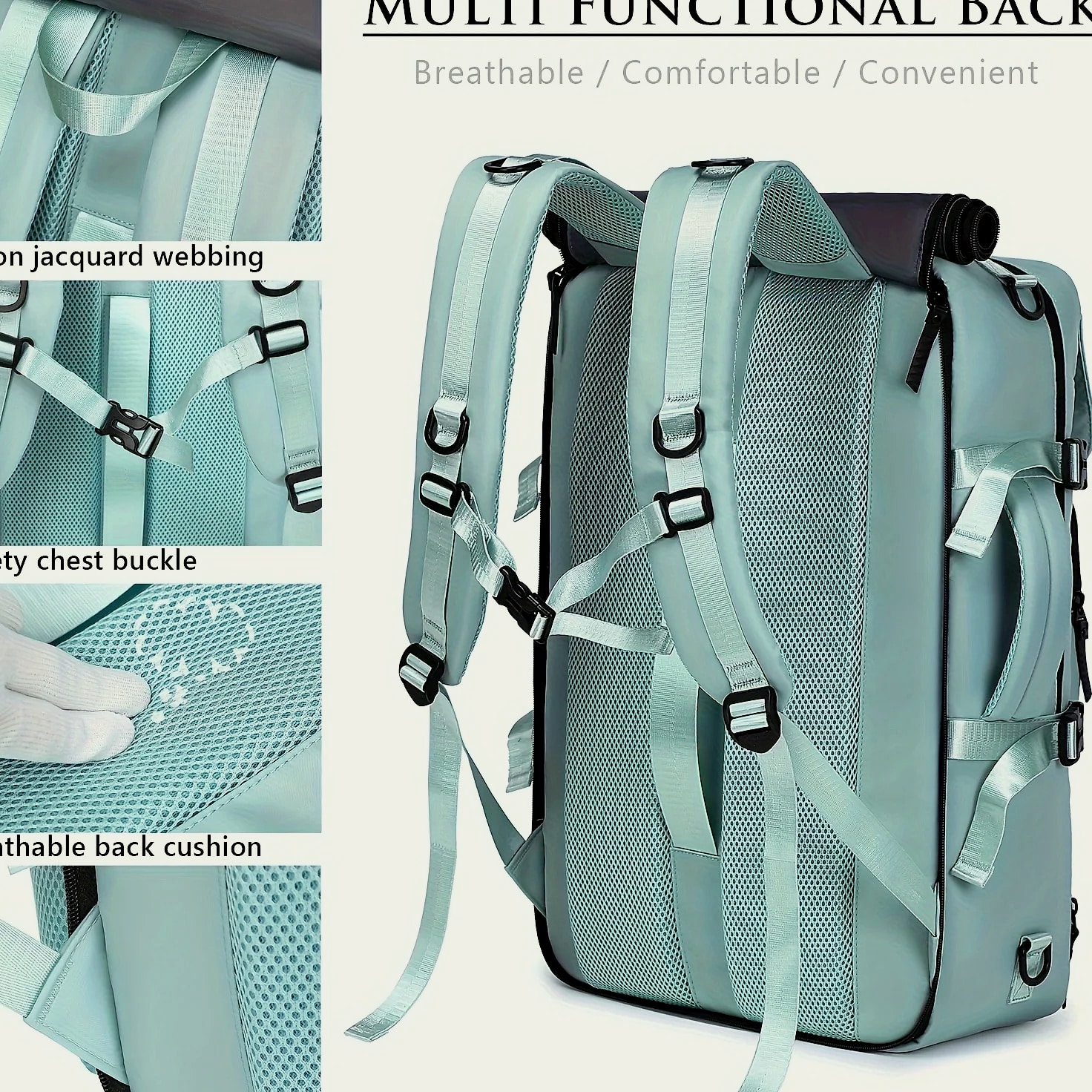 Large Capacity Laptop Backpack with Travel Organizer — build progress