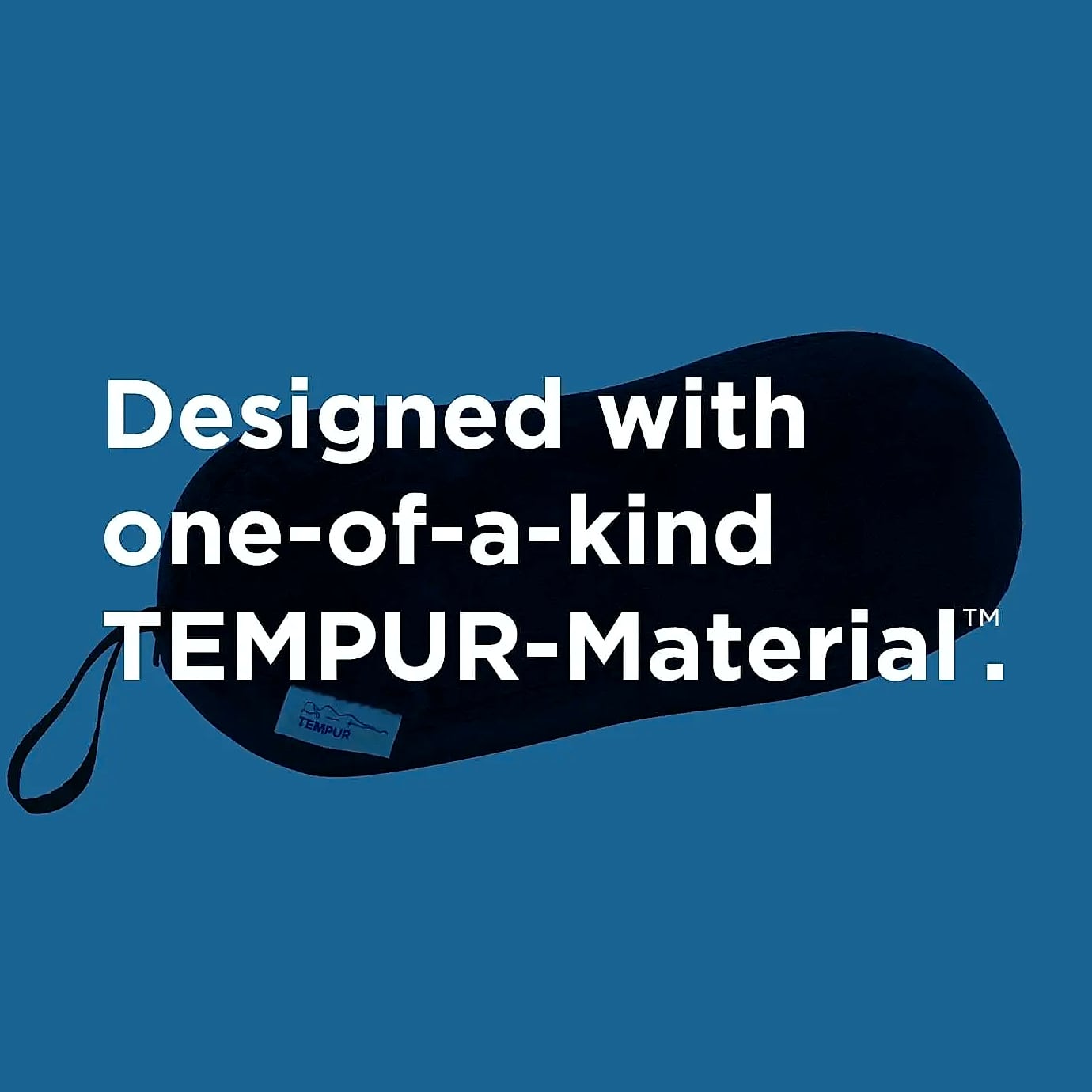 Memory Foam Travel Pillow, Peanut-Shaped Neck and Lumbar — feature highlights
