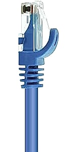 Mediabridge CAT6 Ethernet Patch Cable 10ft RJ45 Gold Plated — feature highlights