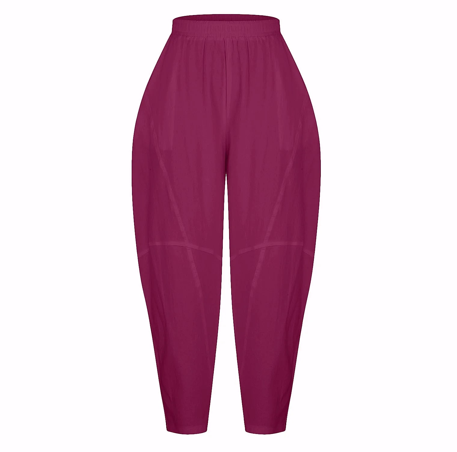 Aristarchus Cotton Linen Women's Cargo Pants Loose Fit — interior detail