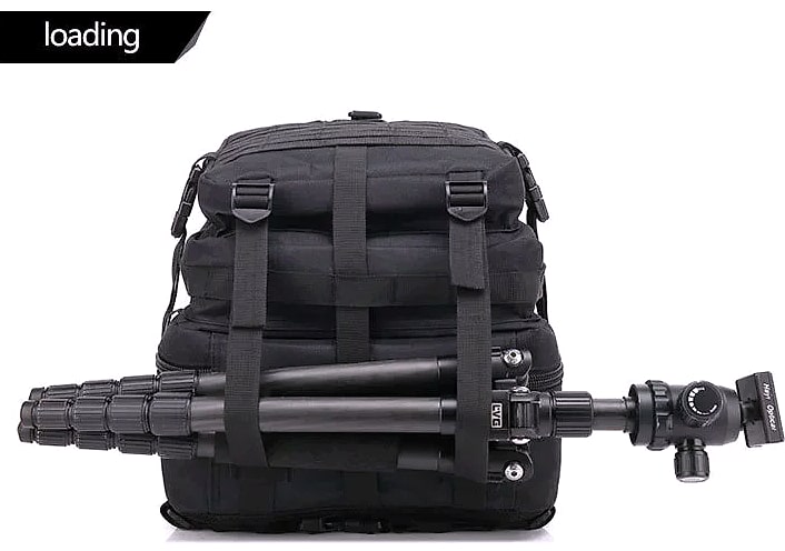 ReFire Gear 45L Tactical Backpack Molle EDC Trekking — close-up details