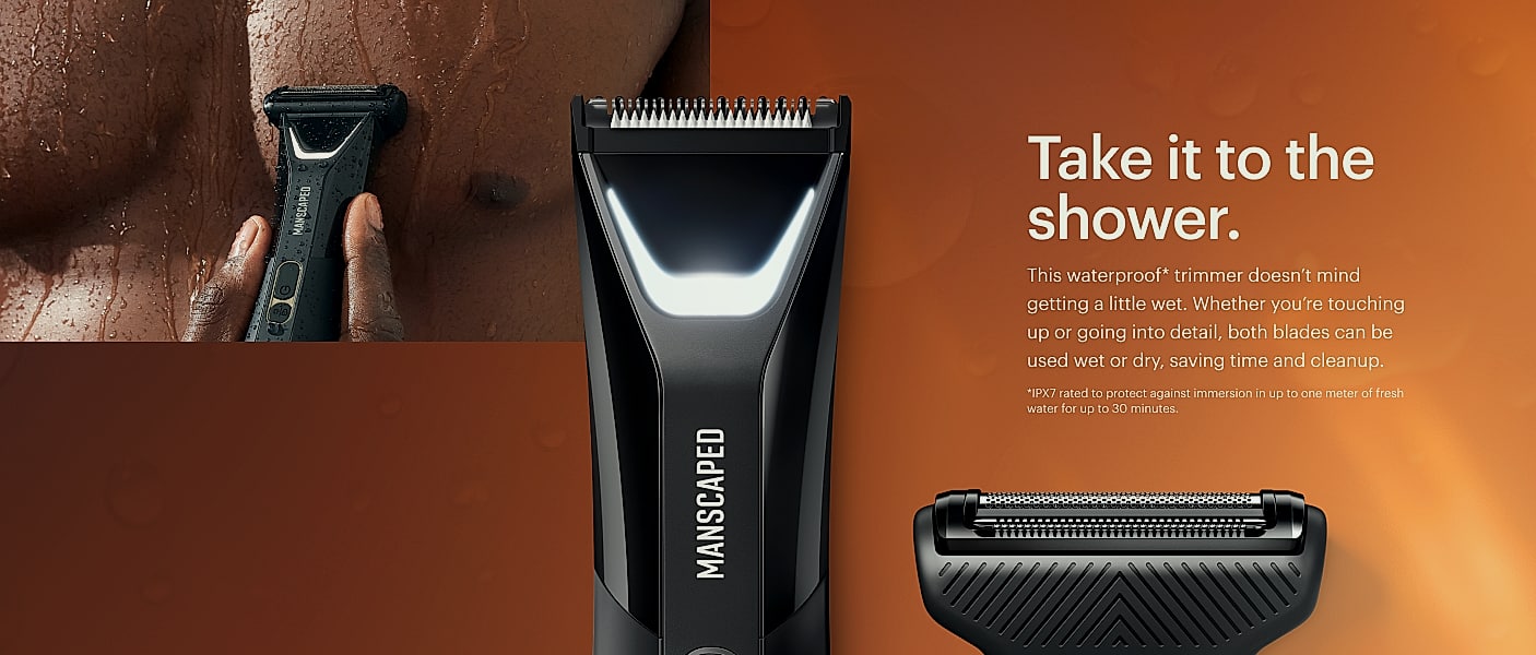MANSCAPED Lawn Mower 5.0 Ultra Groin Body Hair Trimmer — close-up details