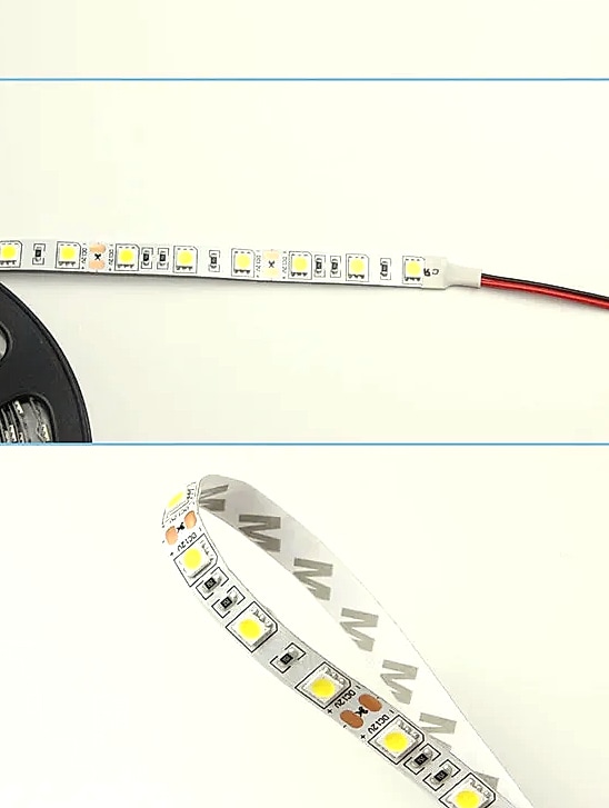 WIXOLighting 5M USB LED Strip Light 5V 3528 SMD — close-up details