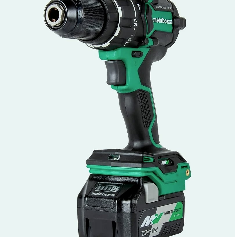 Kankeirr Metabo HPT 36V Brushless Hammer Drill Kit — scale reference