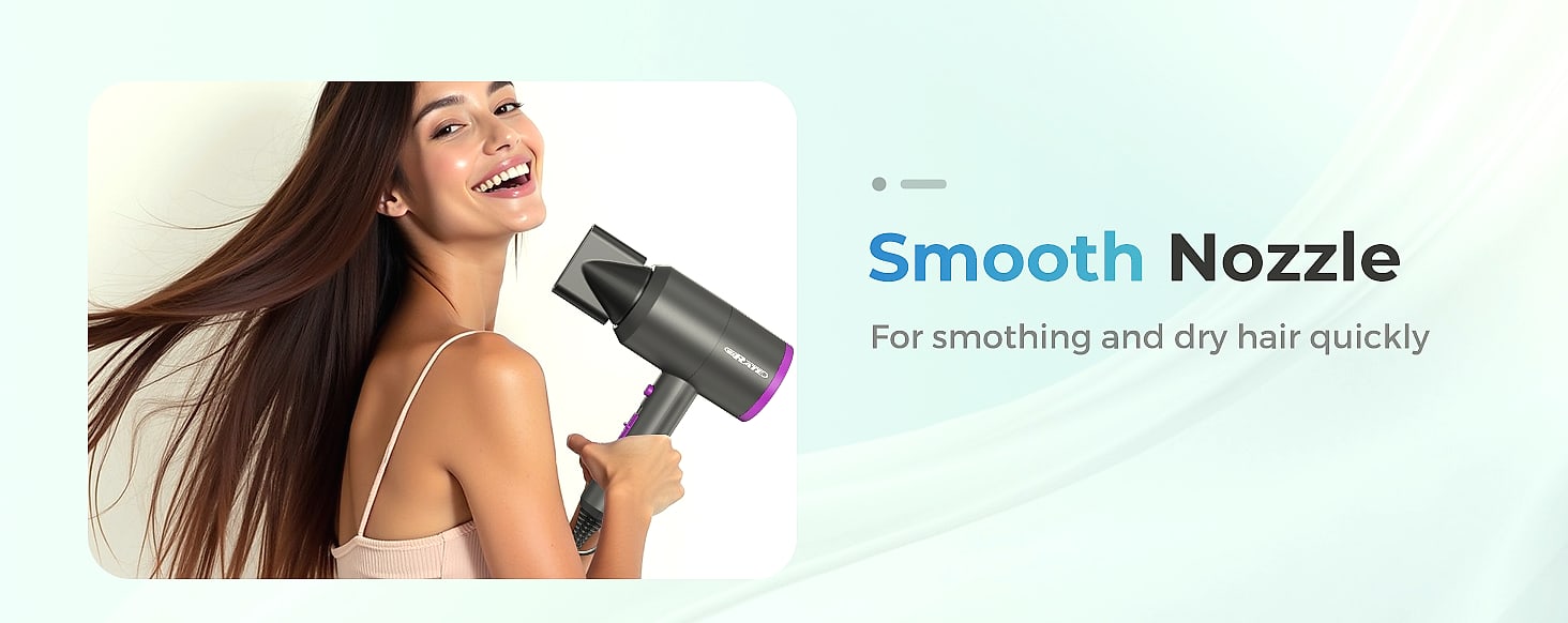 SHRATE Ionic Hair Dryer with Diffuser, 1800W Professional — build progress