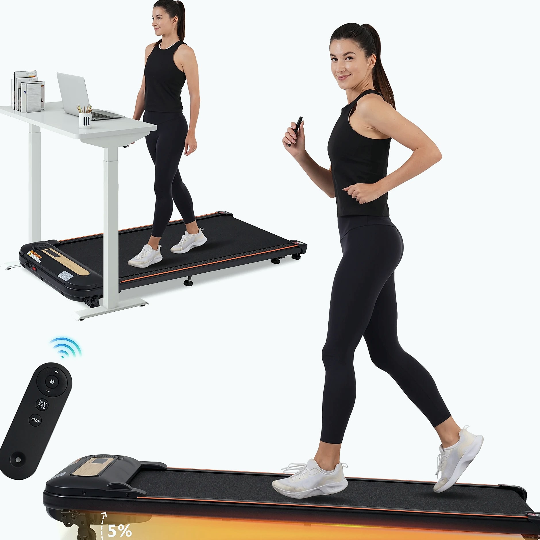 WalkingPad Treadmill with Incline, 2.5HP Motor, 300lb — build progress