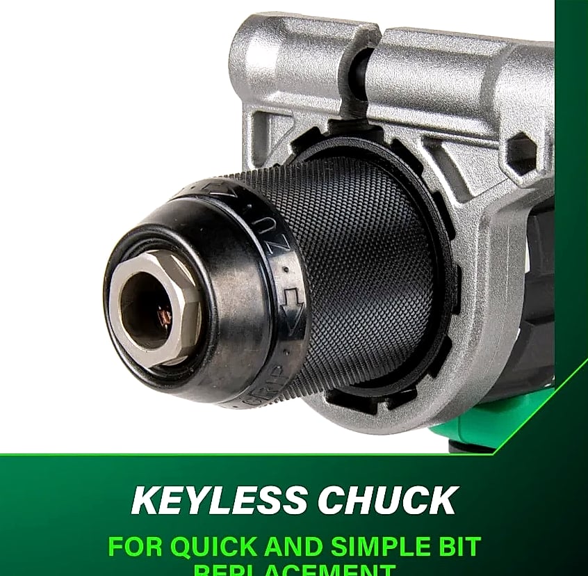 Kankeirr Metabo HPT 36V Brushless Hammer Drill Kit — size comparison