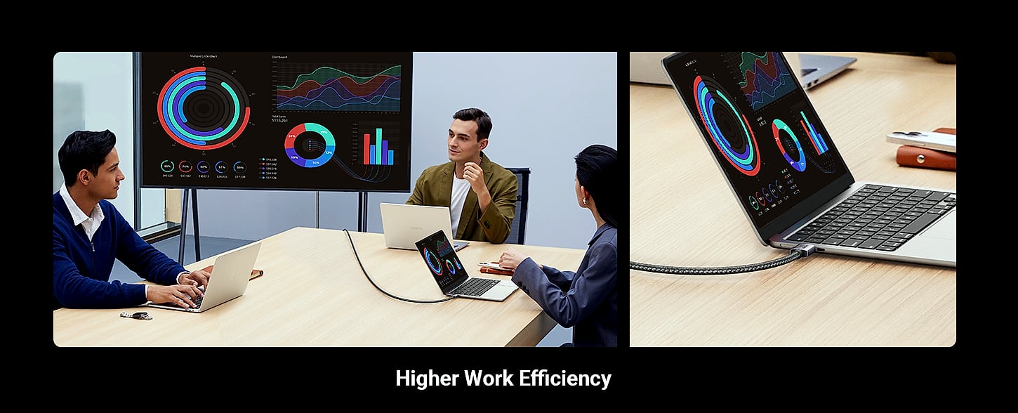 UGREEN 8K HDMI 2.1 Cable 48Gbps 6.6ft High Speed — interior detail