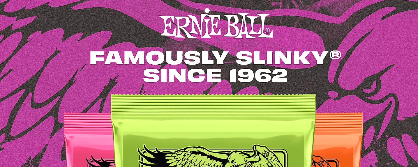 Ernie Ball Regular Slinky Nickel Wound Guitar Strings 10-46 — assembled view