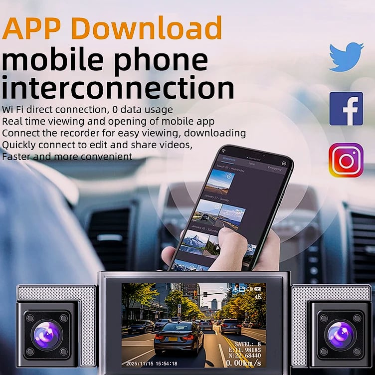 MUÜBAER G58-1 4K Dash Cam 4-Channel with GPS — build progress