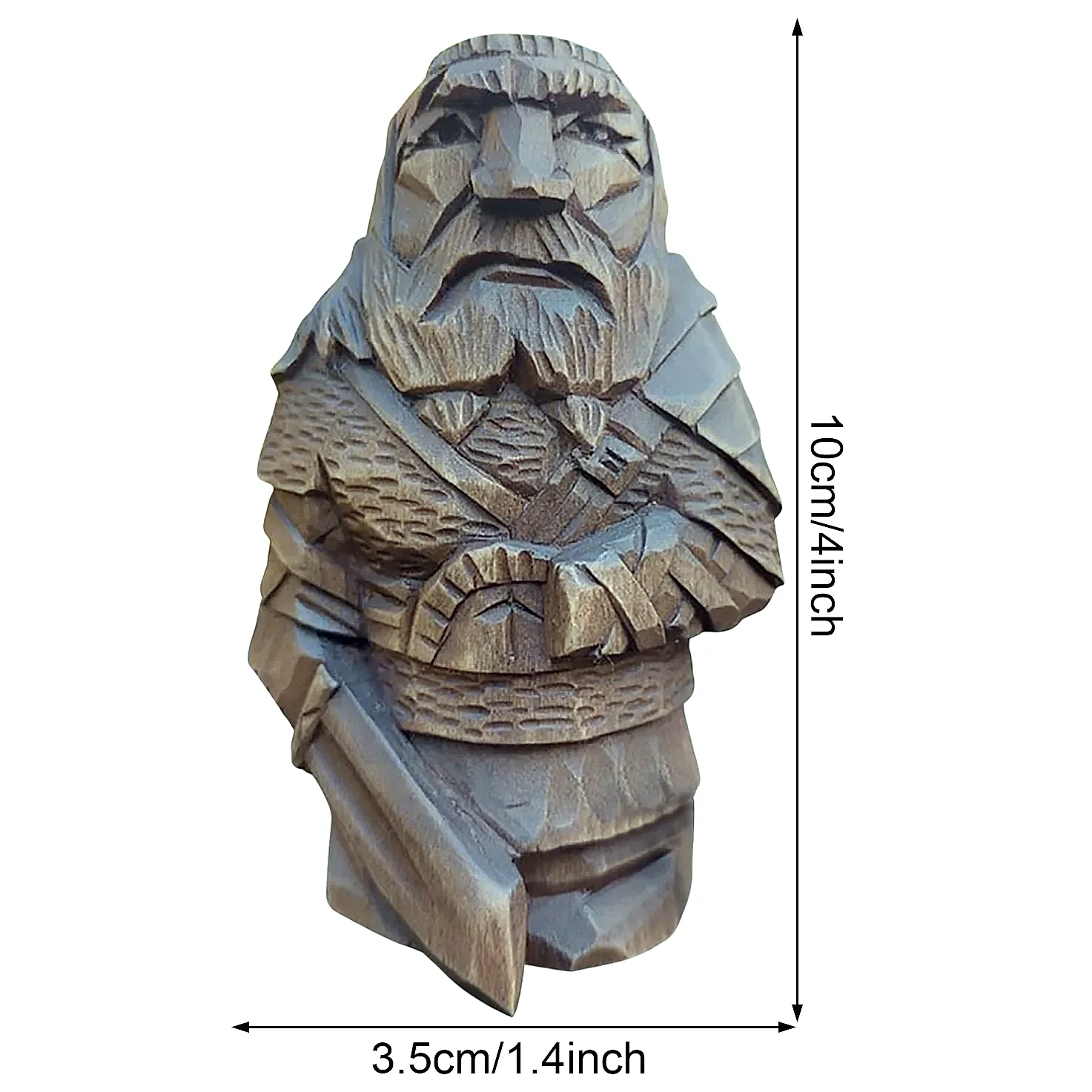 Norse Odin Viking Resin Statue with Spear Garden Ornament — build progress