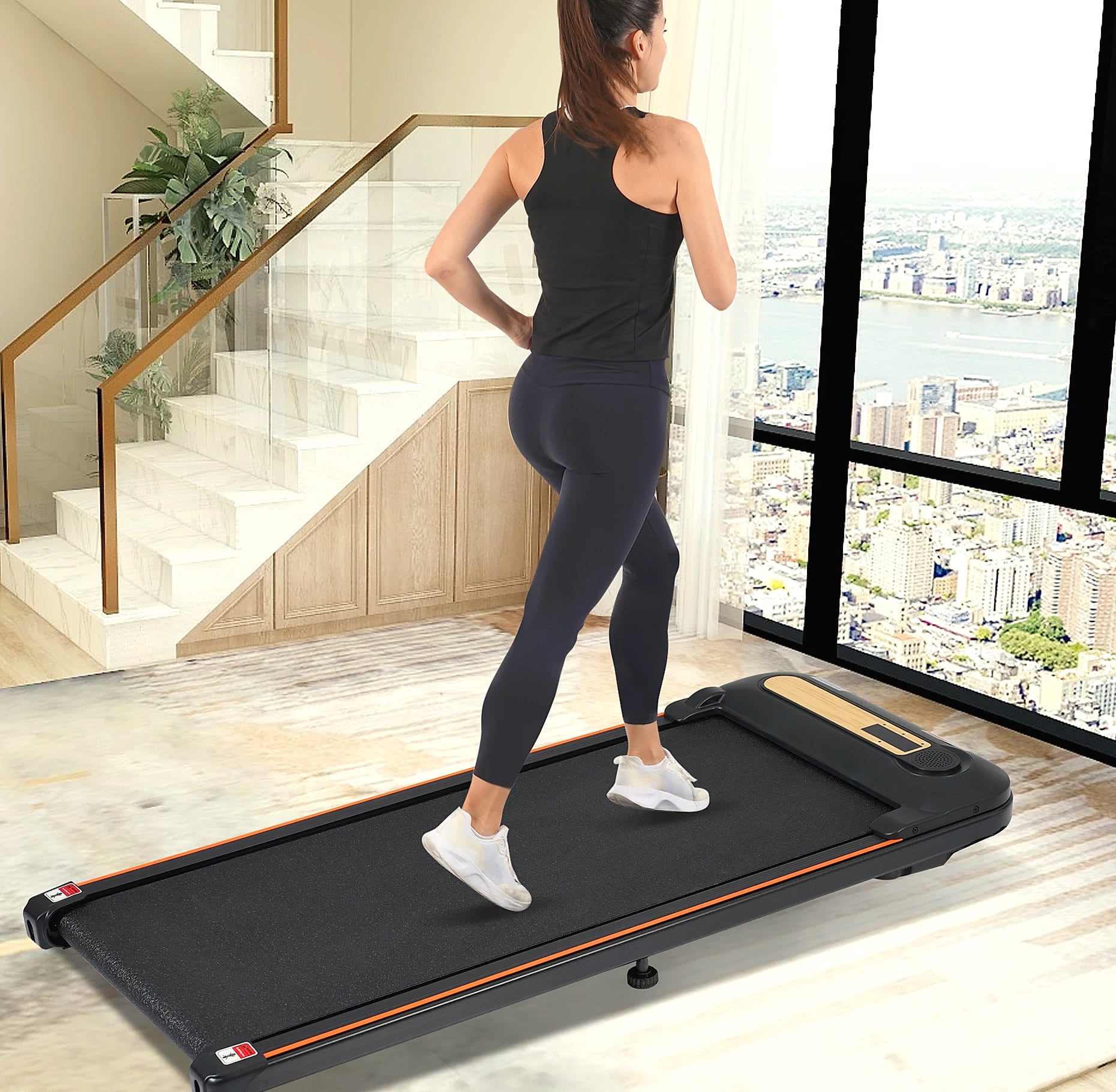 WalkingPad Treadmill with Incline, 2.5HP Motor, 300lb — interior detail
