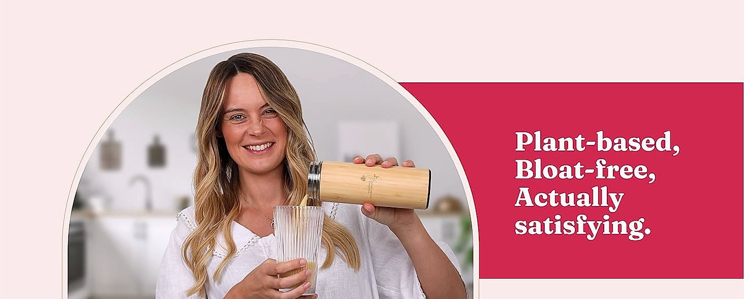 Nourished Natural Health FloFit Pea Protein Powder for Women — feature highlights