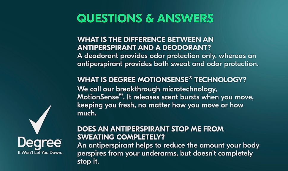 Degree Men Adventure Antiperspirant Deodorant, 2.7 oz, 4 — close-up details