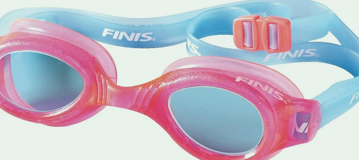 Kids Swim Goggles Ages 3-6, UV Protection & Anti-Fog — package contents