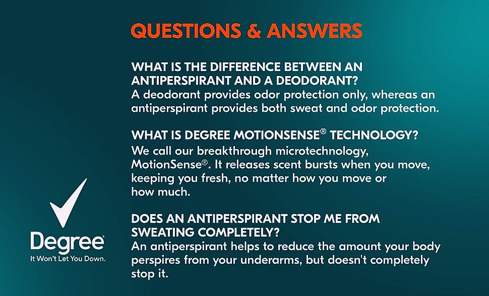 Degree Men UltraClear Black+White Antiperspirant, 72-Hour — close-up details