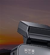 Kankeirr 4K/2.5K Dual Dash Cam with GPS and 64GB Card — assembled view