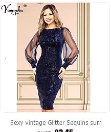 Yamycka MK-28735 Black Bodycon Mini Dress — side view