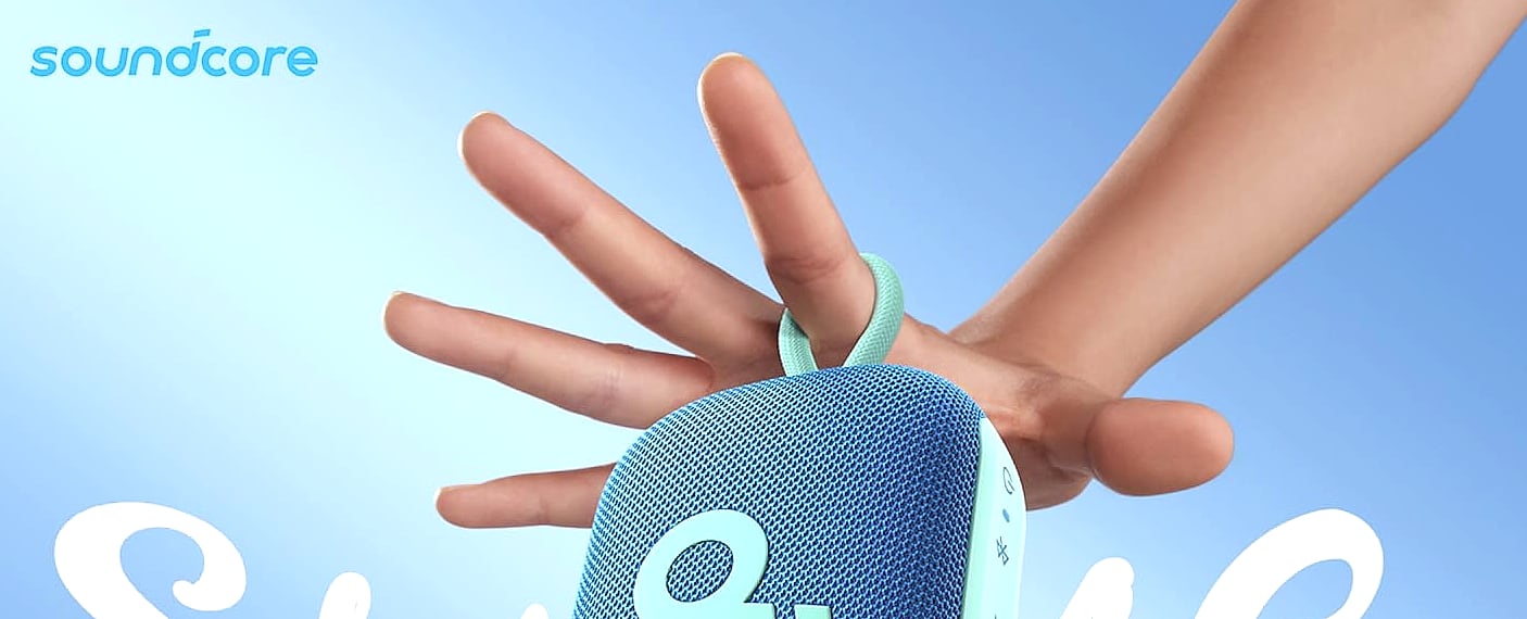 Soundcore Select 4 Go Bluetooth Portable Shower Speaker — package contents