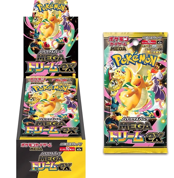 KAYOU Pokemon TCG M2a JP Edition Mega Dream Ex Golden Box — side view