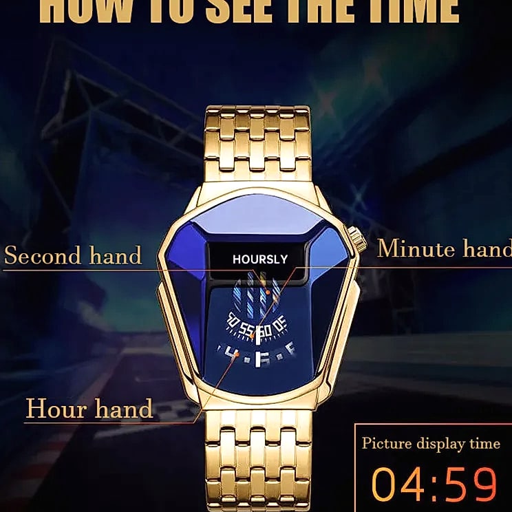 M.A.W Men's Stainless Steel Sports Quartz Watch — build progress