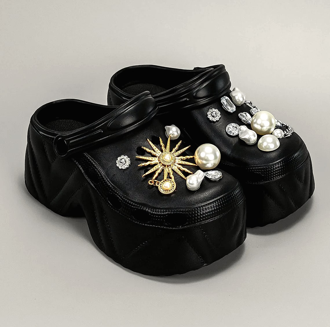 HININSEN Women's Platform Clogs 9CM High EVA Garden Sandals — feature highlights