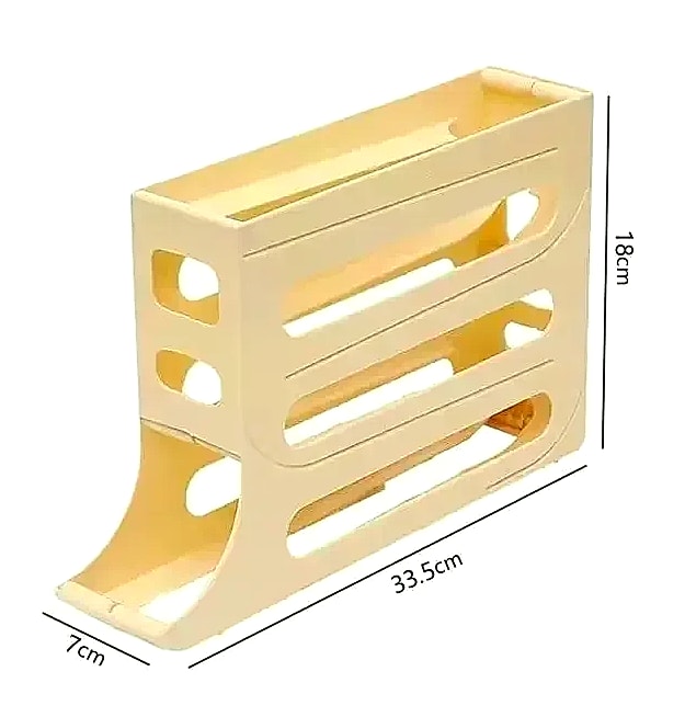 AHTOSKA 4-Layer Automatic Egg Dispenser Fridge Organizer — build progress