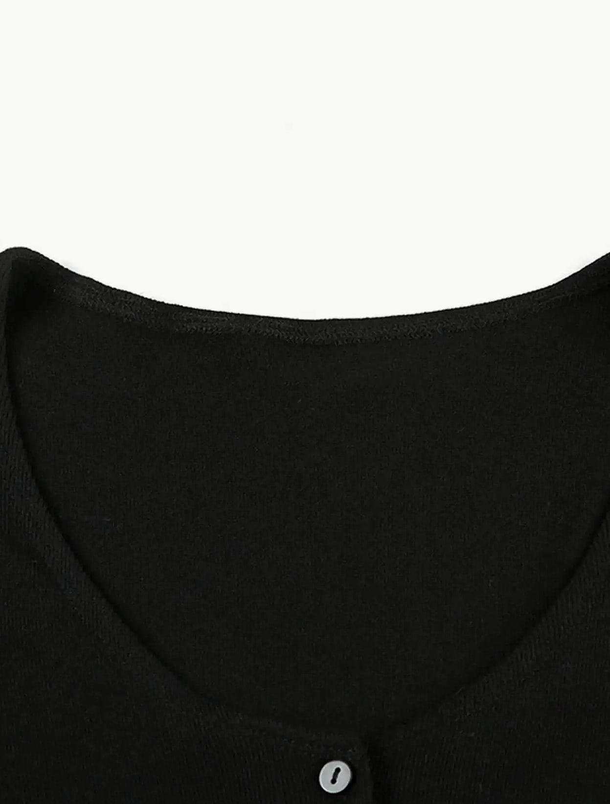 Yamycka MK-28735 Black Bodycon Mini Dress — side view